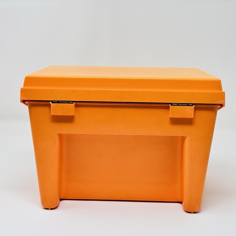 Betty Crocker 720 Recipe Card Box Set Orange Step By Step Recipes Vintage 1970s - Picture 6 of 7